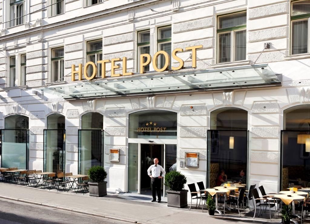 Hotel Post Wien Eksteriør bilde